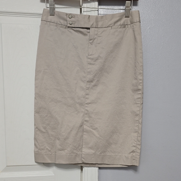 GAP Classic Tan Pencil Skirt - Picture 1 of 4